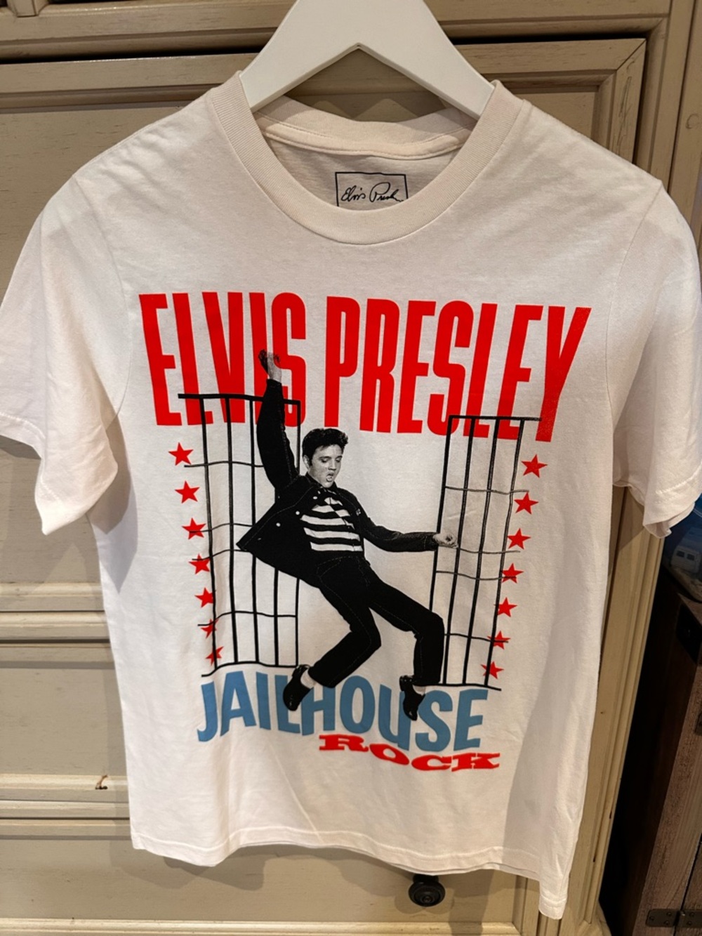 Elvis Presley white T-shirt NWOT